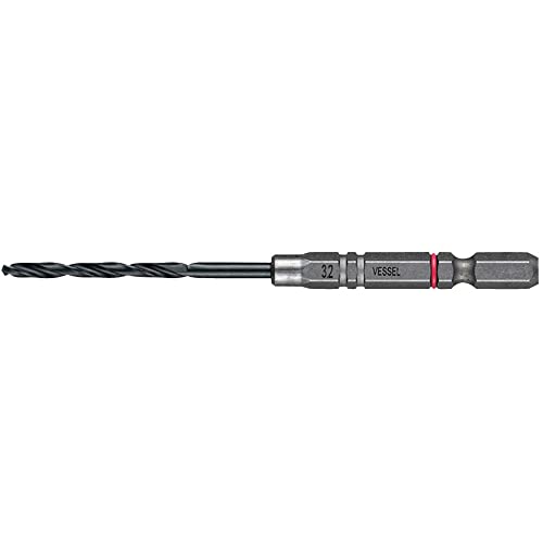 ベッセル　クッションドリル（鉄工用）３本組　Φ３．２　全長９８ｍｍ