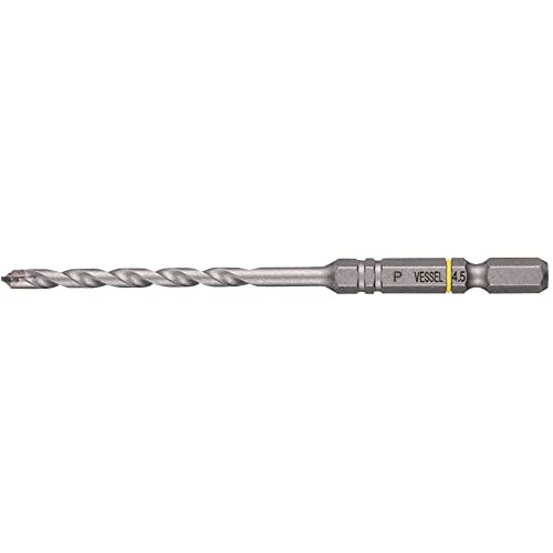 ベッセル　磁器タイル用ドリル　ＡＰＤ　ドリル径：４．５ｍｍ　有効長：５０ｍｍ