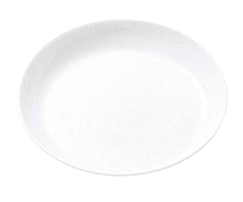 №1710Wポリプロ給食皿１４ｃｍ　（ホワイト）
