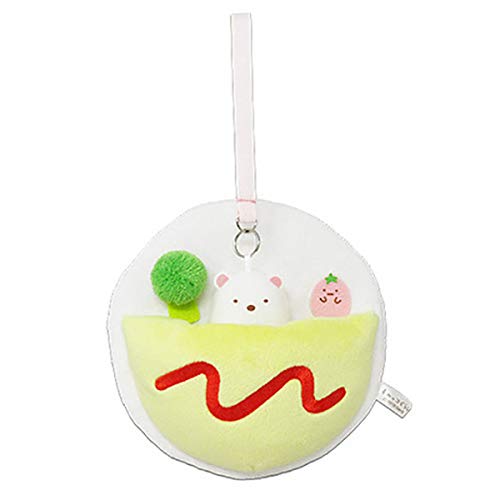 【すみっコぐらし】おもしろパスケース しろくま しろくま（オムライス）