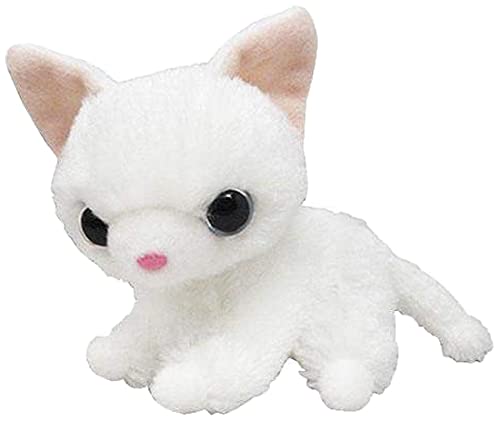 猫 ちょこんとマスコット ちょこんとマスコット 白猫