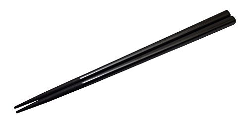 №853Bナイロン　角箸　１９．５ｃｍ　黒
