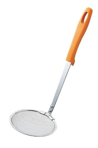 抗菌耐熱ﾌｯｸ付かす揚中　Ф100　ｵﾚﾝｼﾞ