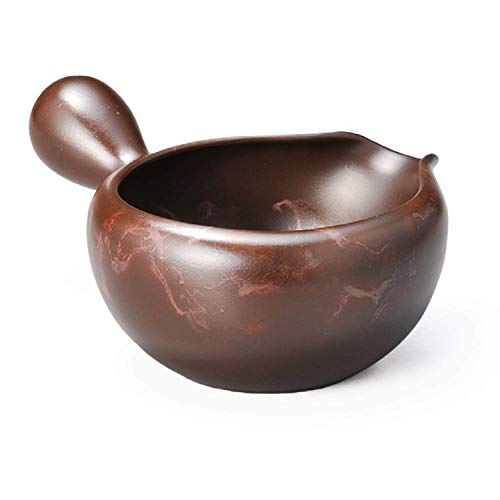 玉光茶茜絞り目盛付湯さまし