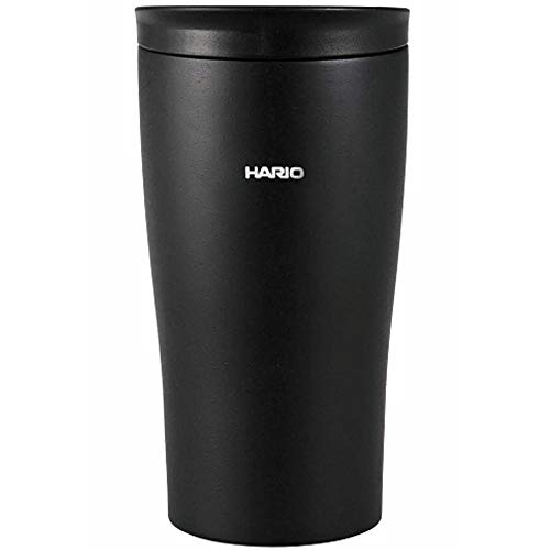 05004687HARIO フタ付き保温タンブラー300 ブラック