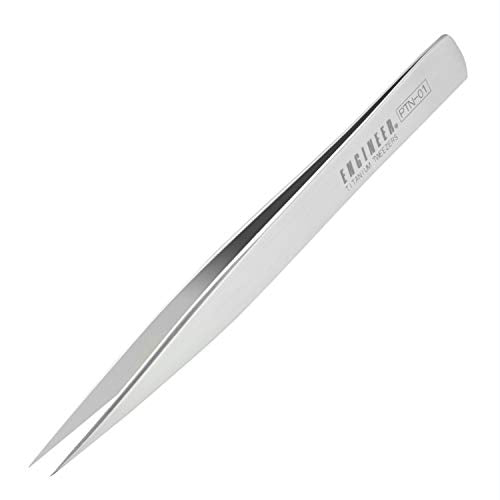 エンジニア　チタンピンセット（ＡＡ型）標準タイプ　１２５ｍｍ