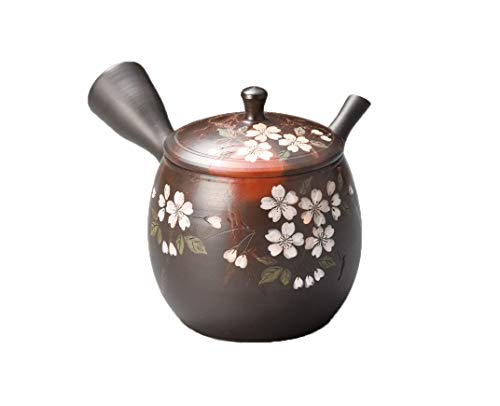 玉光茜絞りインロー桜急須