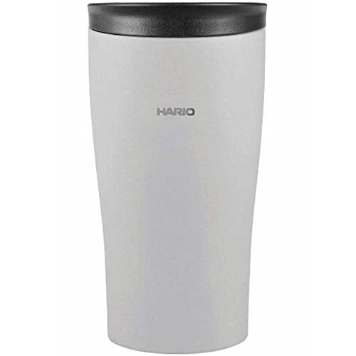 05004686HARIO フタ付き保温タンブラー300 グレー