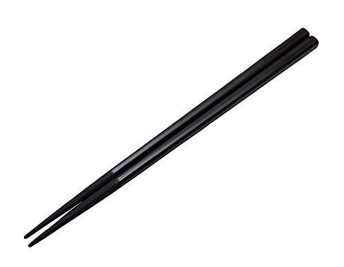 №854Bナイロン　角箸　１８ｃｍ　黒