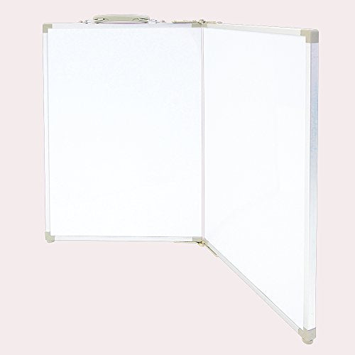 【廃番】ホワイトボード　折畳式　ＯＡＷ　　４５×６０㎝　無地　横