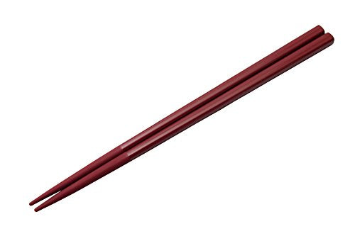 №854Rナイロン　角箸　１８ｃｍ　エンジ