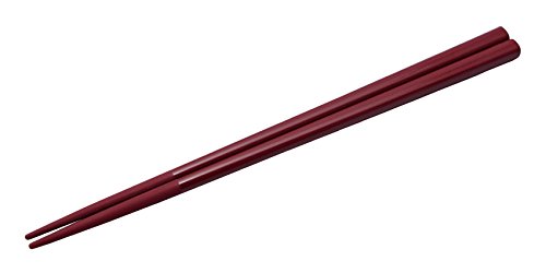№853Rナイロン　角箸１９．５ｃｍ　エンジ