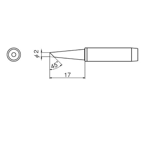 白光　こて先　２ＢＣＺ型