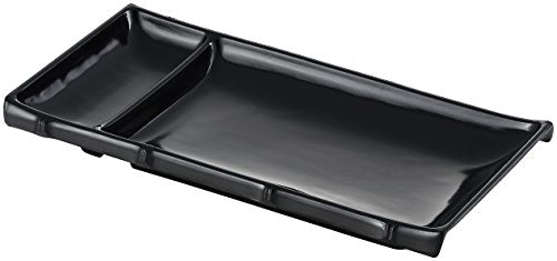 SP-32B角仕切皿　黒