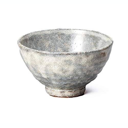 丸義ヒスイ粉引抹茶々碗