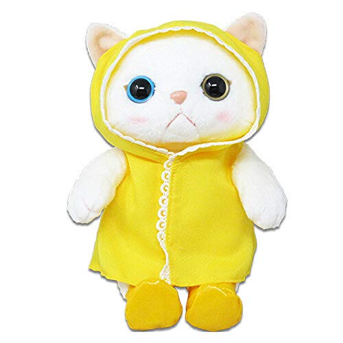 ぬいぐるみ Mサイズ choo choo 雨ふりMサイズ イエロー