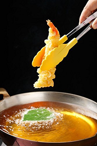 抗菌耐熱カラートング(大)　ｲｴﾛｰ