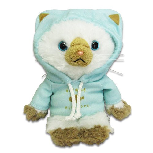 【おさかにゃ日和】 ぬいぐるみ 猫 ちしゃにゃん