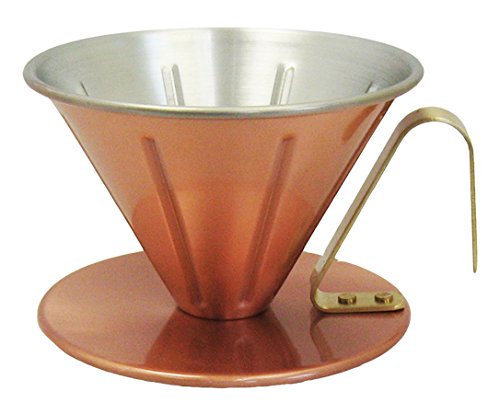 銅のコーヒードリッパーリブ
