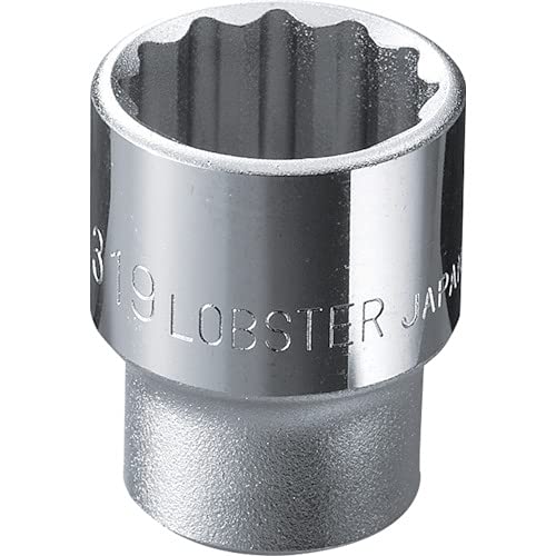 エビ　ソケット　１２角　１９．０ｍｍ　差込角９．５ｍｍ