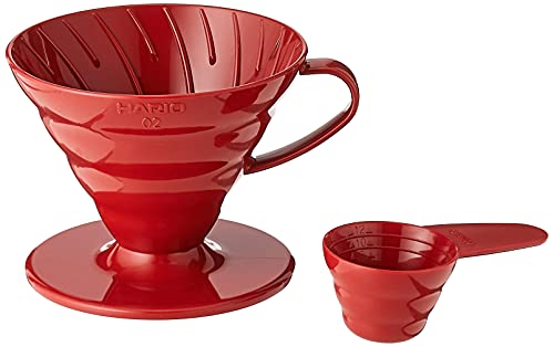 00216365ハリオ V60透過ドリッパー02 レッド