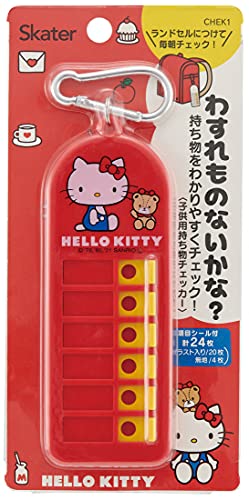 スケーター（丸投げ会員限定商品） 子供用持ち物チェッカー ハローキティ