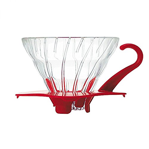 00216372HARIO V60耐熱ガラス透過ドリッパー01 レッド