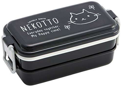 スケーター ホーロー風２段ランチボックス