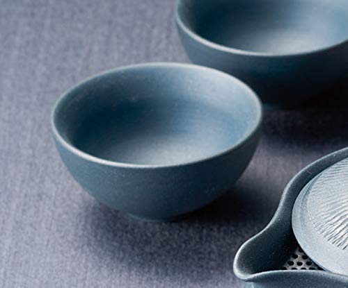 ネイビー煎茶湯呑