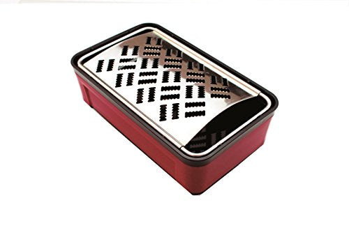 サンクラフト スーパーおろし器 ブラック/レッド