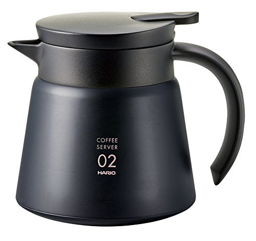 00215851HARIO V60 保温ステンレスサーバー 600 ブラック