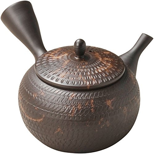 玉光茶茜絞りビリ印籠急須