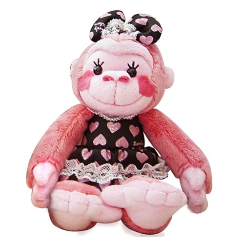 ぬいぐるみ ゴリレーヌ ぬいぐるみM サイズ ピンク