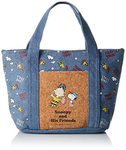 スケーター 384110ＫＢＣＯ３コルクポケット付デニムバッグ ＳＮＯＯＰＹ