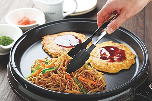 抗菌耐熱カラートング(小)　ﾌﾞﾗｯｸ