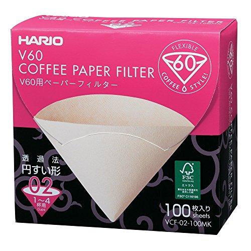 00216350HARIO V60 V60ペーパーフィルターM 100枚箱入り