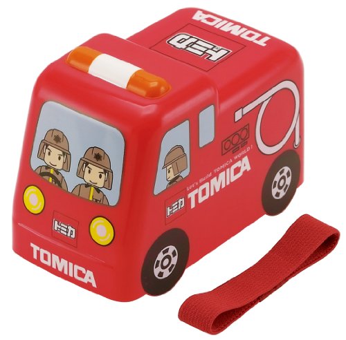 スケーター 182938ＤＬＢ４立体トミカ弁当箱 消防車